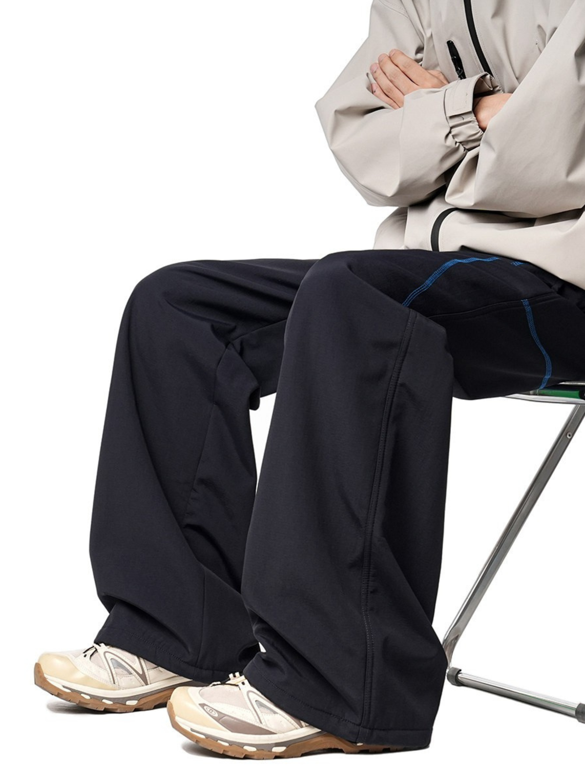 Thundergaze - Fleece-Lined Thickened Casual Pants