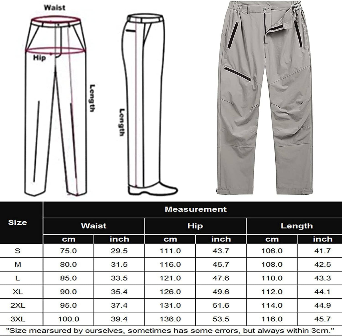 Outdoor Hiking Pants (US Only)