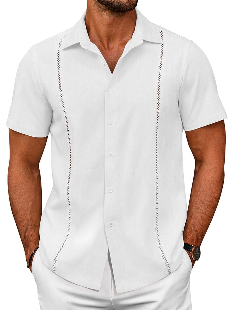 Summer Cuban Guayabera Shirt (US Only)