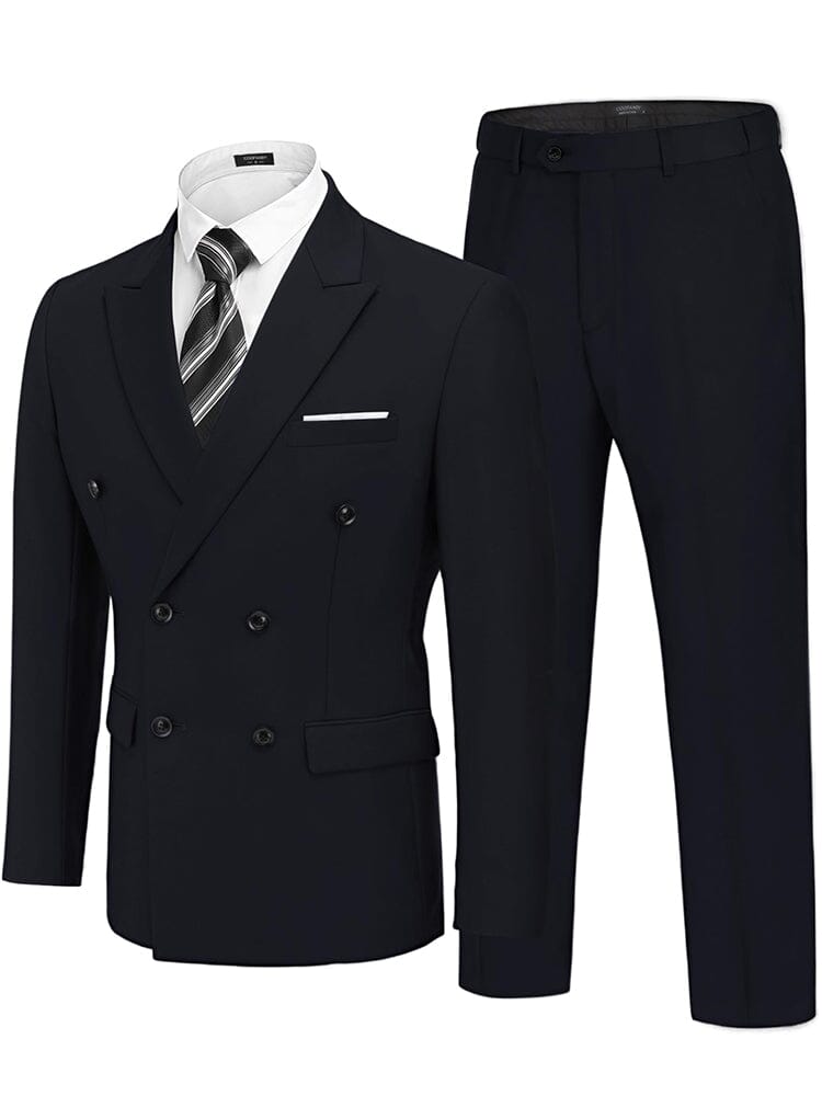 Classic Double Breasted Suit Set (US Only)