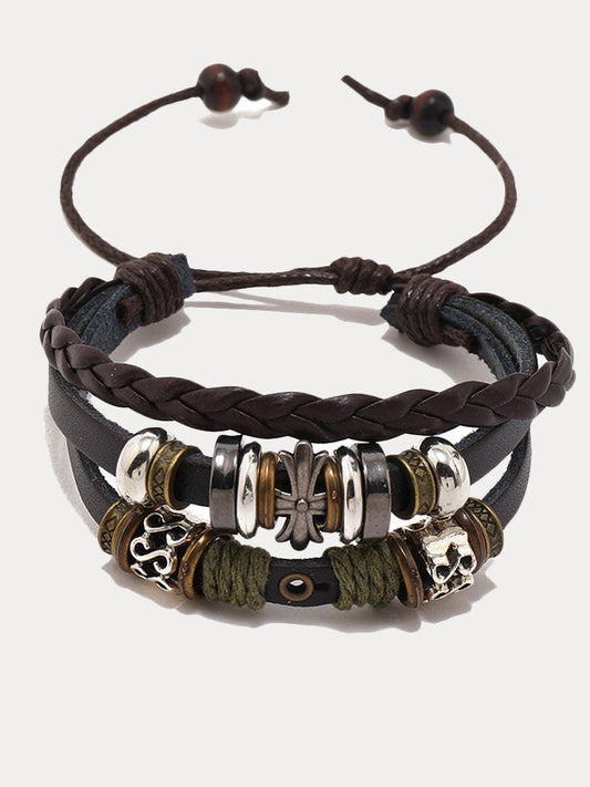 Retro Multilayer Wrap Leather Bracelets
