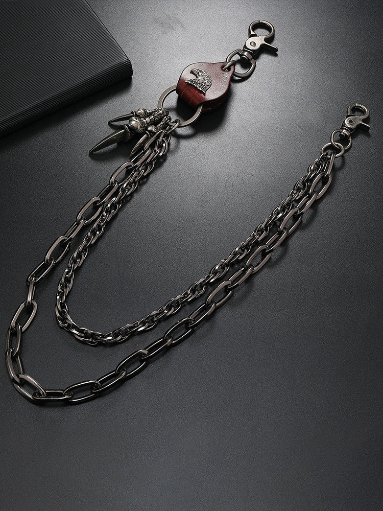Punk Rock Style Eagle Wallet Trouser Chain