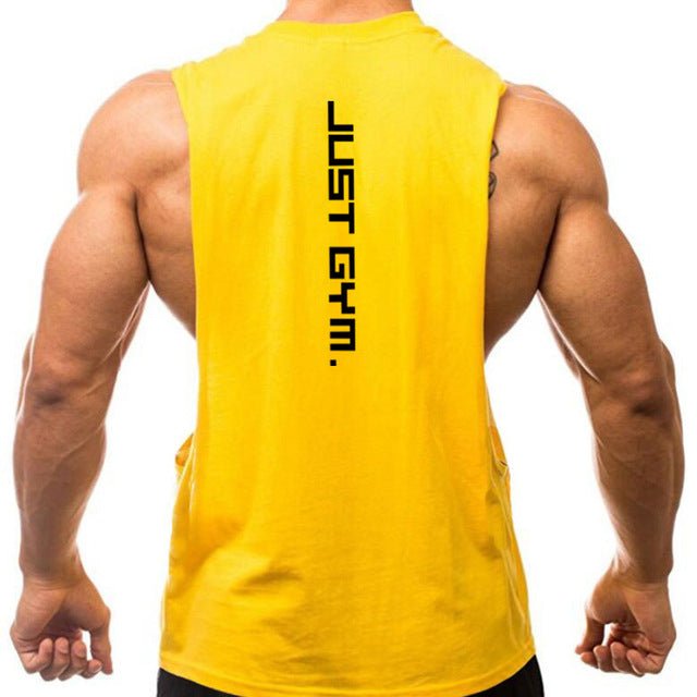 Men's "JUST GYM" Tank Top
