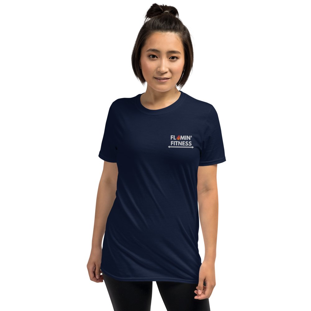 Navy Embroidered Logo T-Shirt