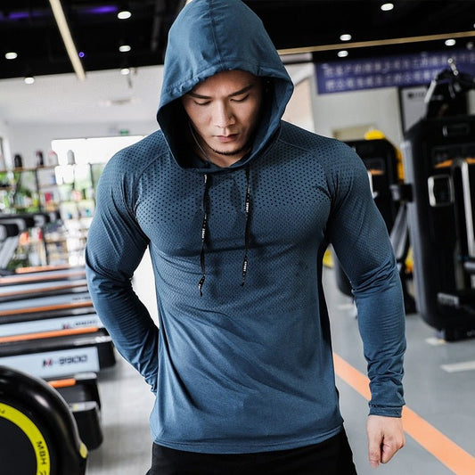 VitalMotion Men's Exercise Hooded Sweatshirt