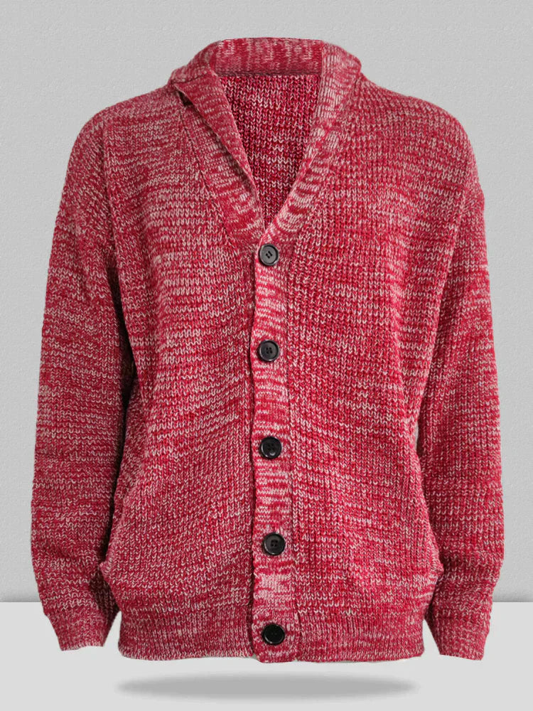 Coofandy Solid Color Long Sleeve Slim Fit Knit Sweater Jacket