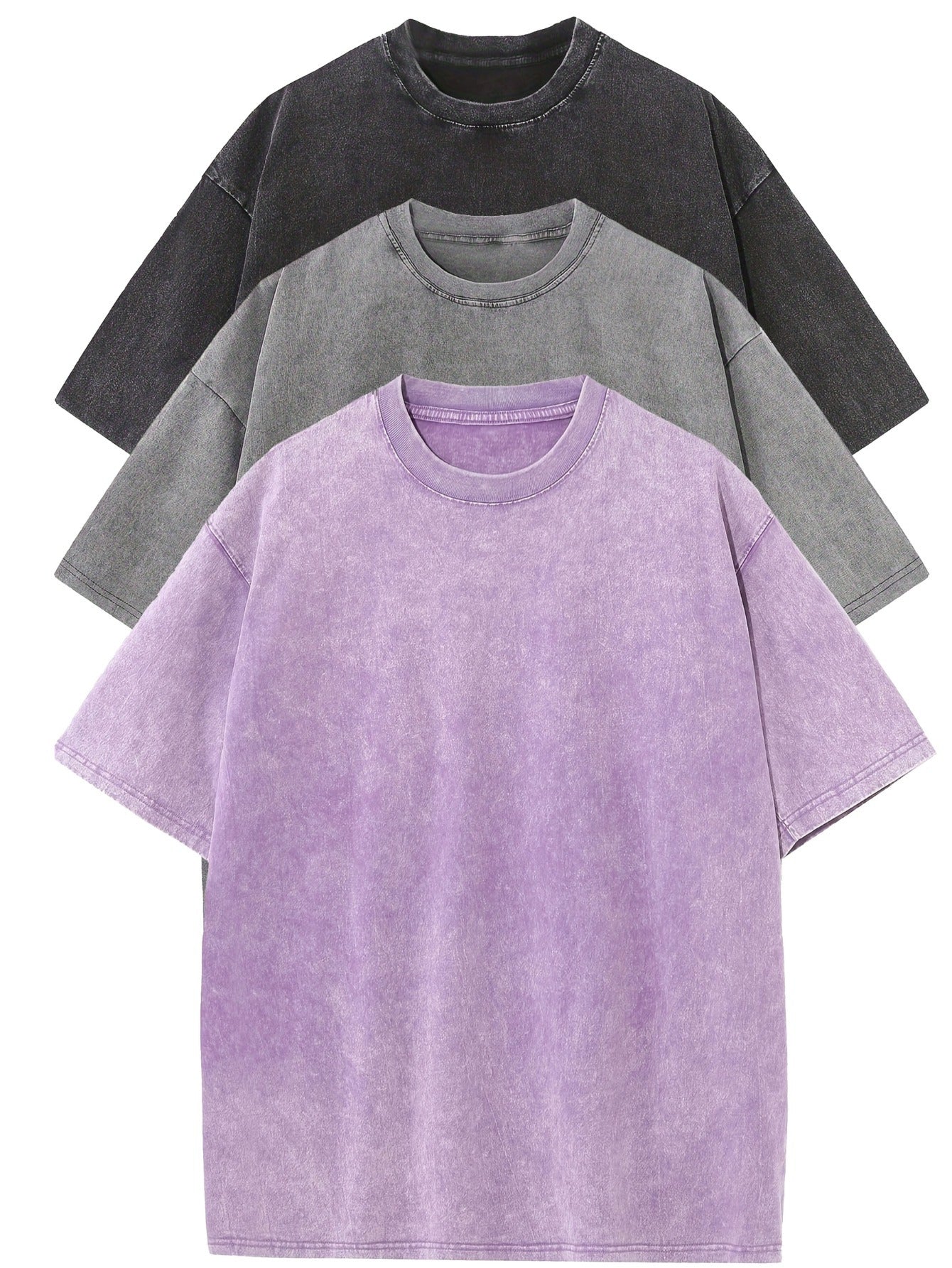 Black | Gray | Purple / 3XL