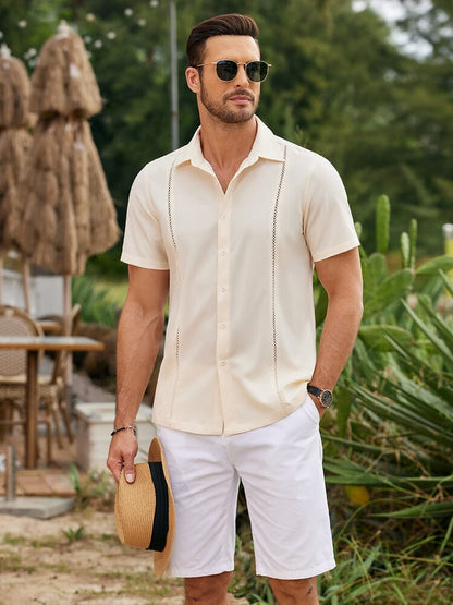 Summer Cuban Guayabera Shirt (US Only)