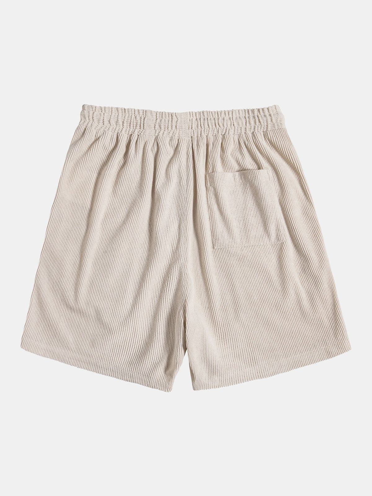 Short Sleeve Corduroy Button-Up Shirt & Shorts