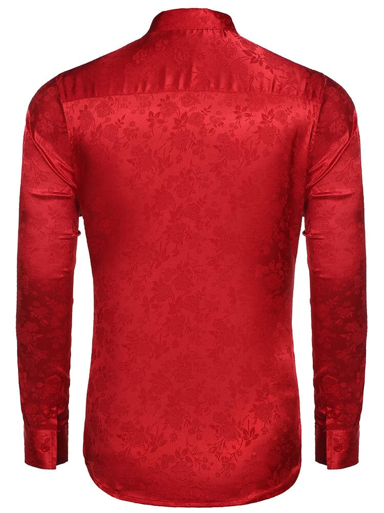 Rose Printed Dress Shirts (US Only)