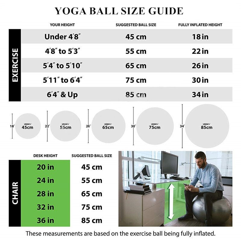 75cm Yoga Exercise Ball