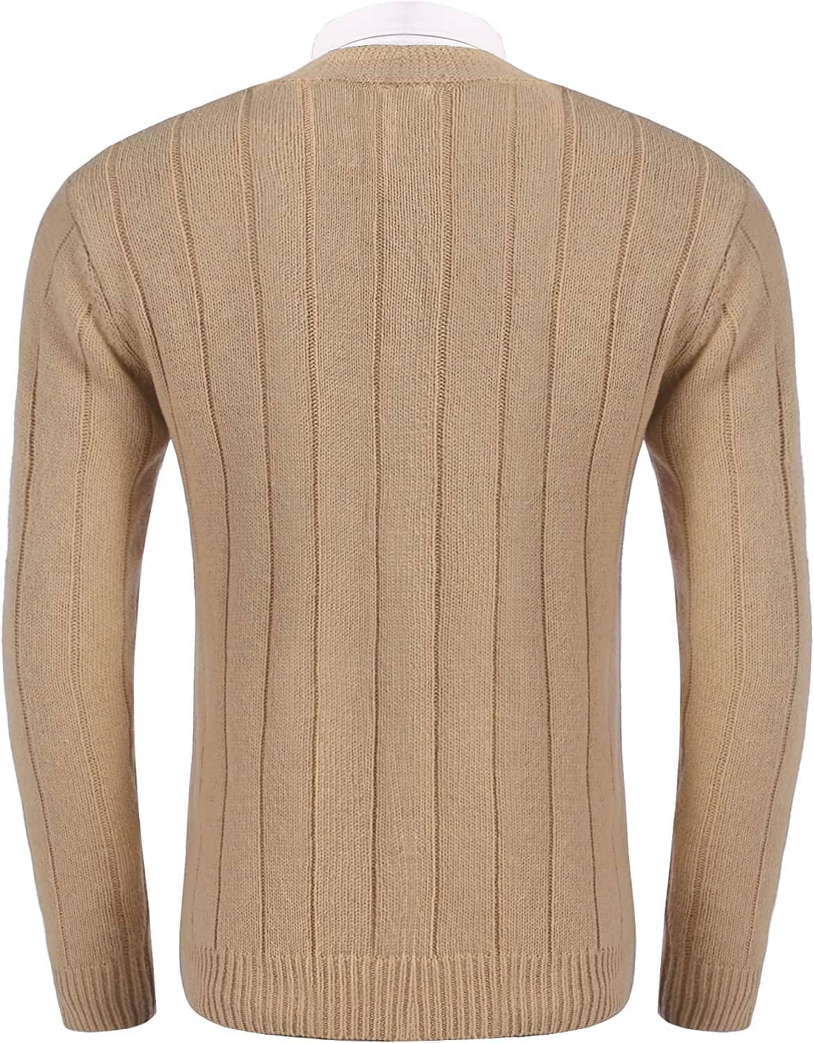 Cardigan Knit V Neck Button up Sweaters (US Only)