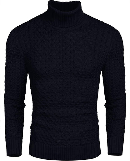 Slim Fit Turtleneck Twisted Sweater (US Only)