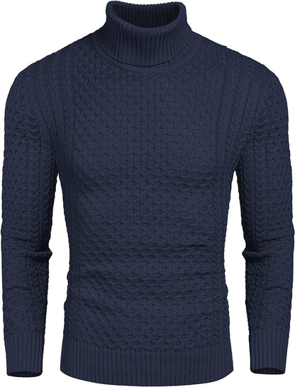 Slim Fit Turtleneck Twisted Sweater (US Only)