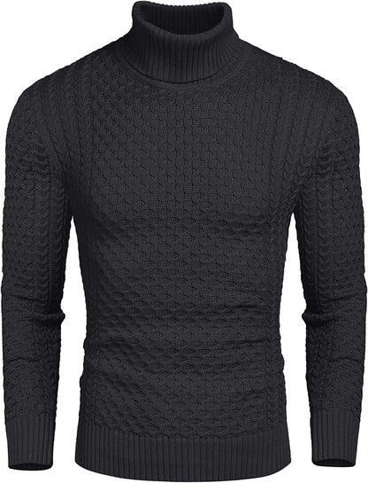 Slim Fit Turtleneck Twisted Sweater (US Only)