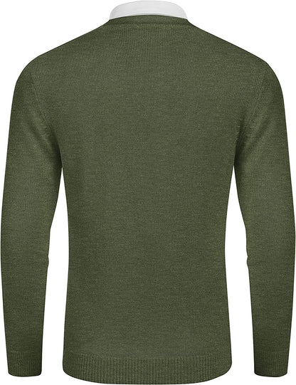 V Neck Lightweight Button Down Knitted Sweater (US Only)