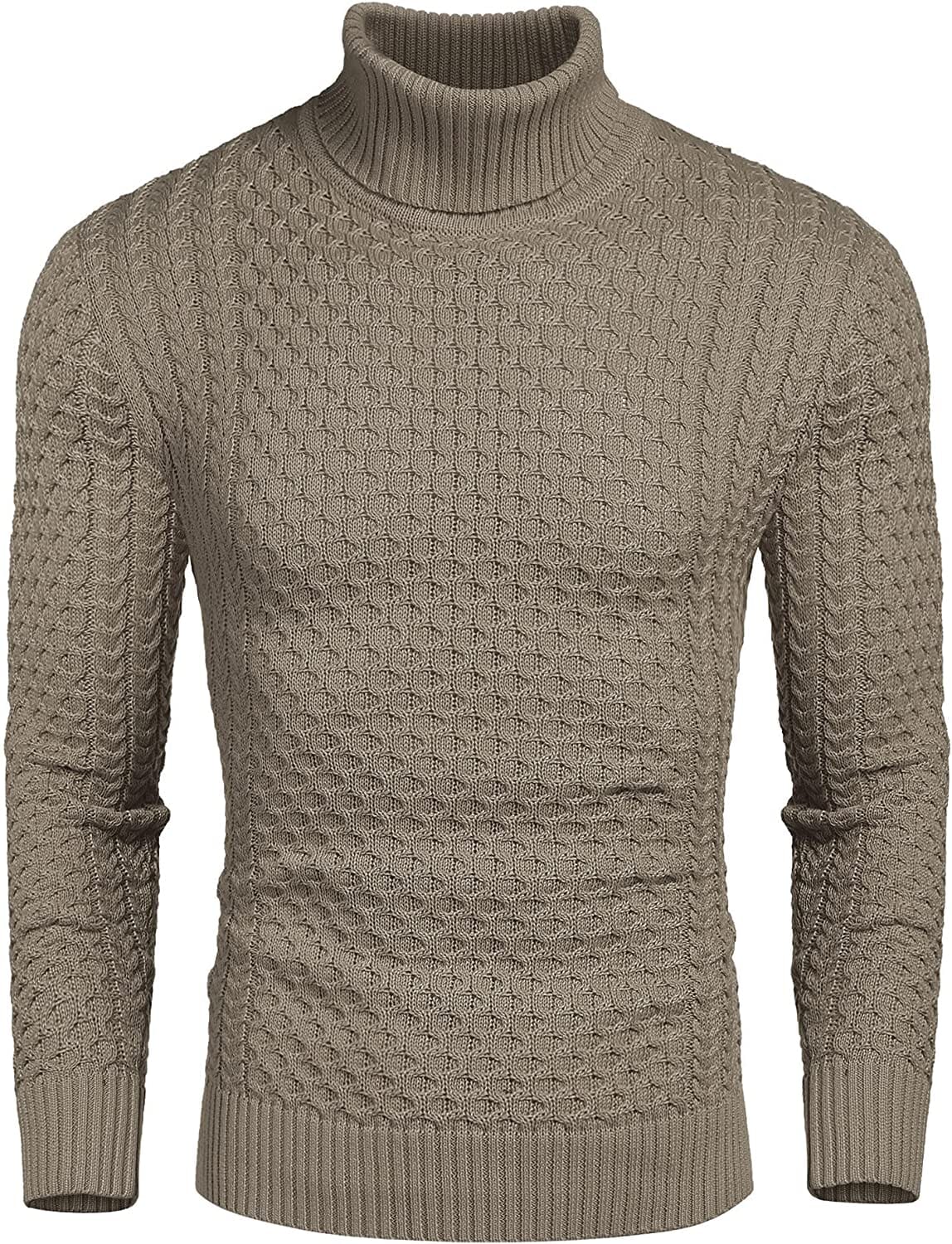 Slim Fit Turtleneck Twisted Sweater (US Only)