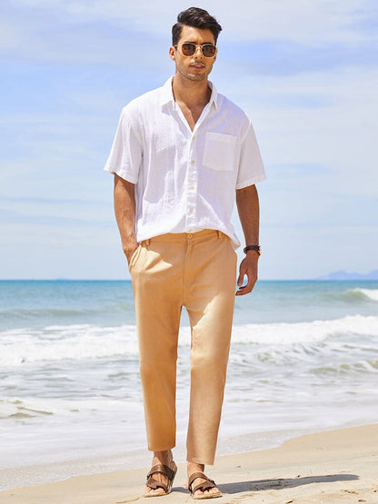 Classic Breathable Linen Pants (US Only)