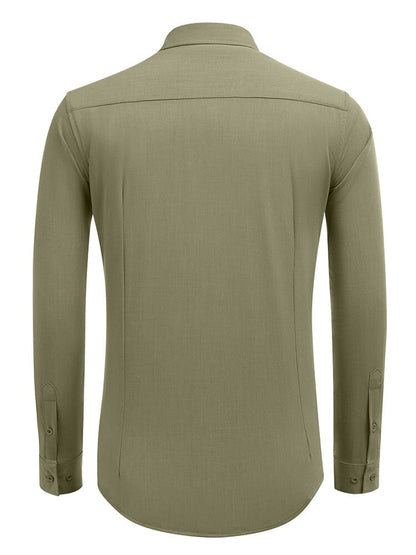 Casual Long Sleeve Button Down Shirt (US Only)