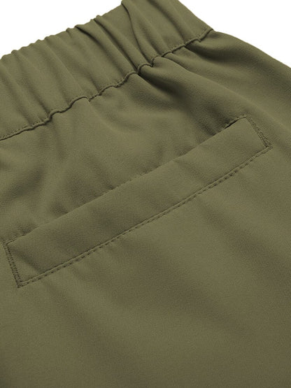 Regular Fit Elastic Waistband Jogger Pants (US Only)