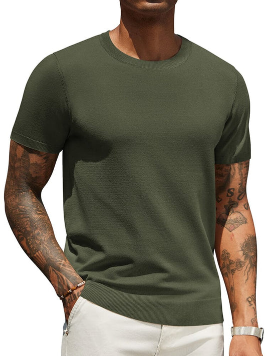 Casual Basic Knit T-Shirt (US Only)