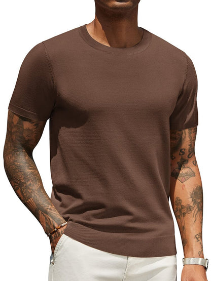 Casual Basic Knit T-Shirt (US Only)