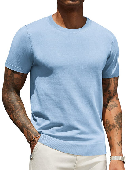 Casual Basic Knit T-Shirt (US Only)