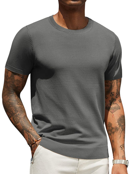 Casual Basic Knit T-Shirt (US Only)