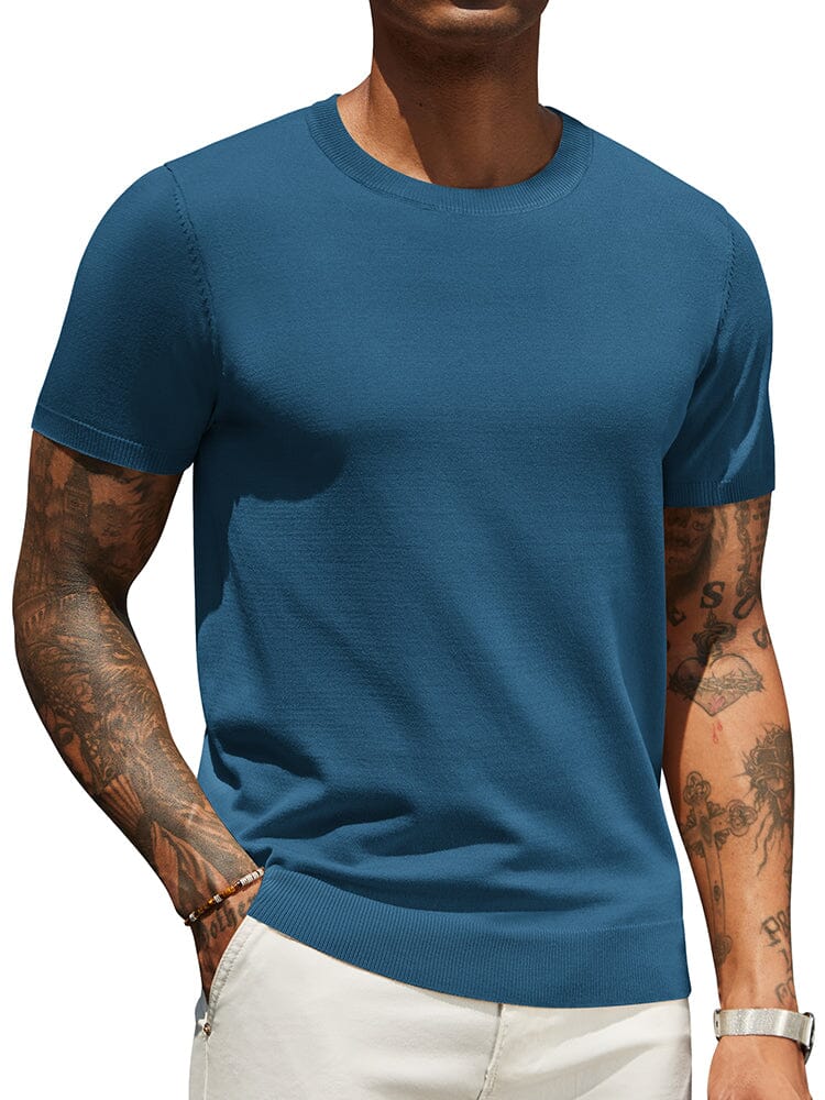 Casual Basic Knit T-Shirt (US Only)