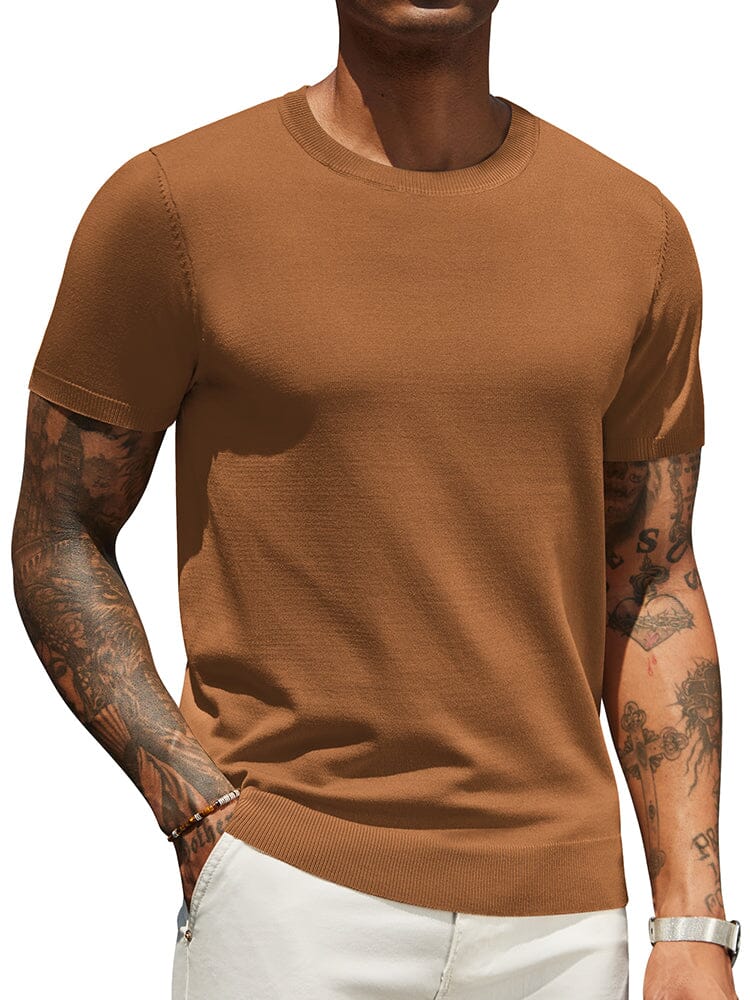 Casual Basic Knit T-Shirt (US Only)