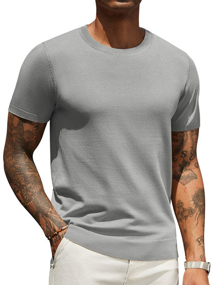 Casual Basic Knit T-Shirt (US Only)
