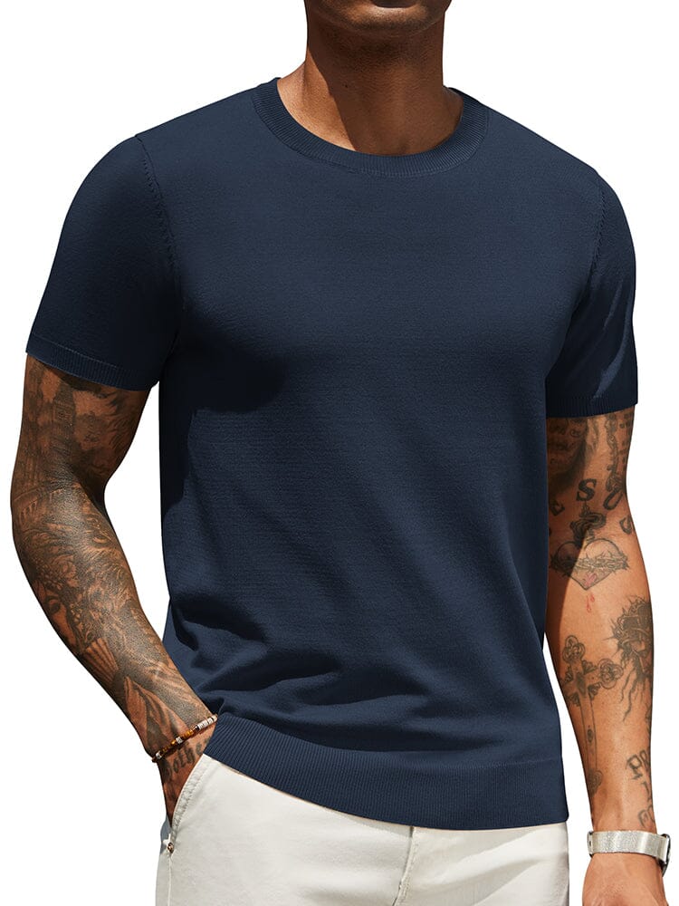 Casual Basic Knit T-Shirt (US Only)