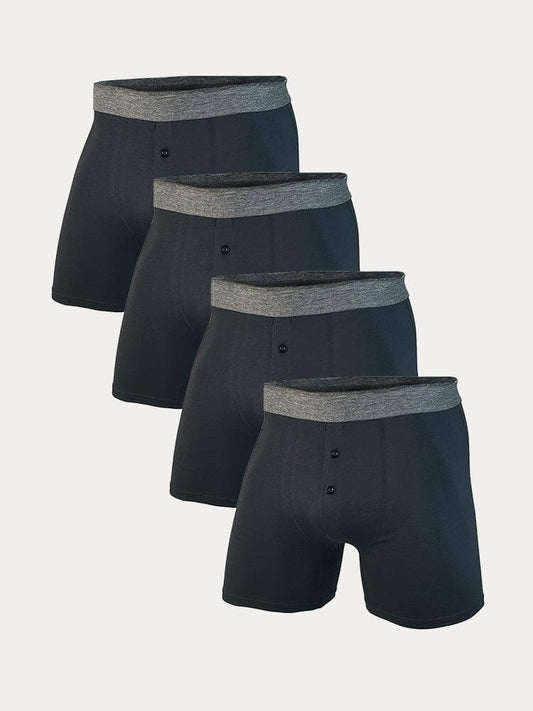 4 Pack Cotton Stretch Boxer Brief