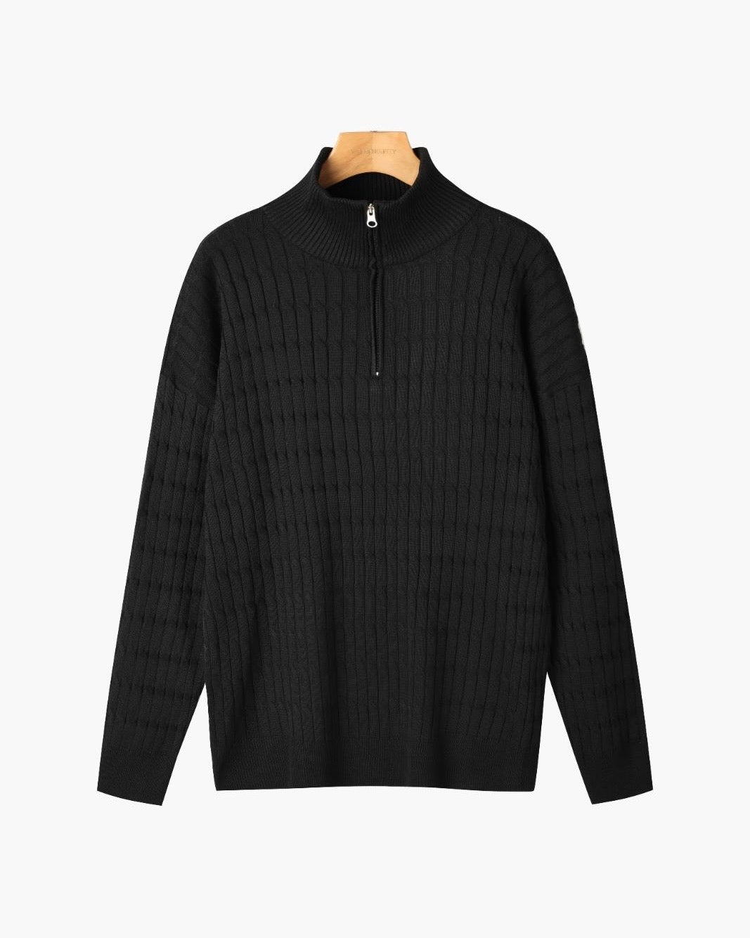 GWANGJU Half Zip Sweater