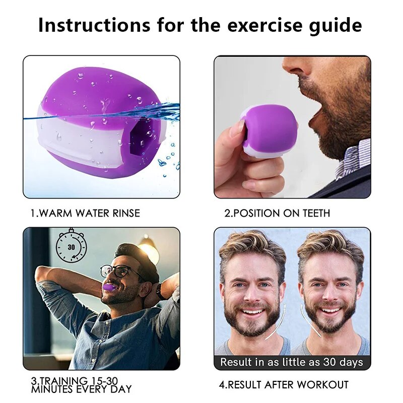 Jawline Exerciser - 30-50 lbs