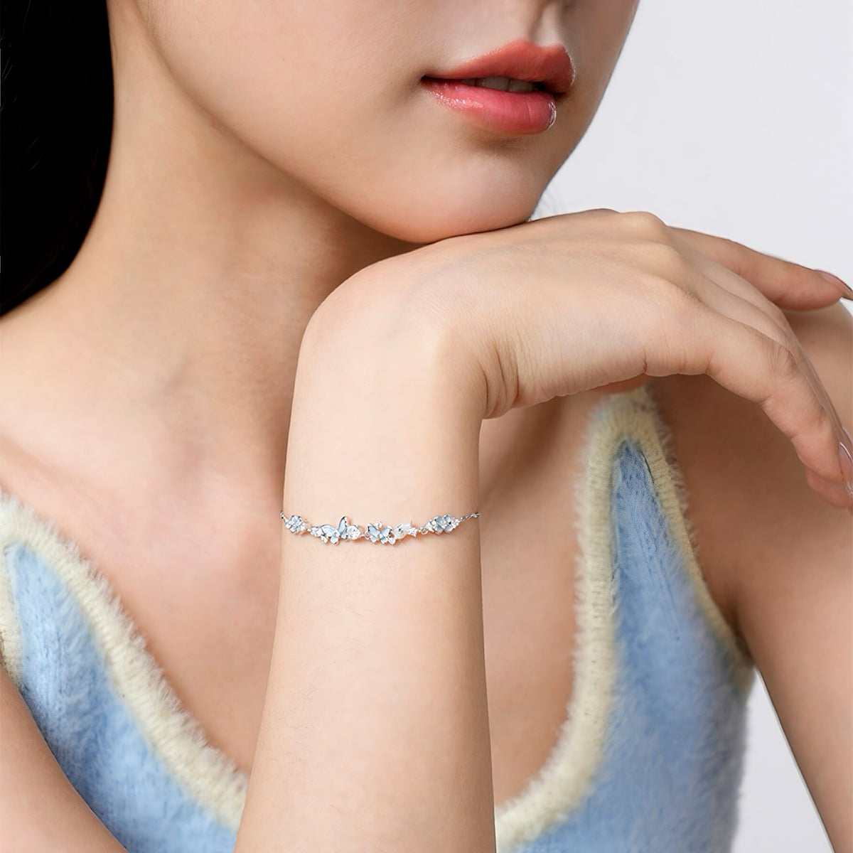 Stellar Dream Garden Butterfly Bracelet