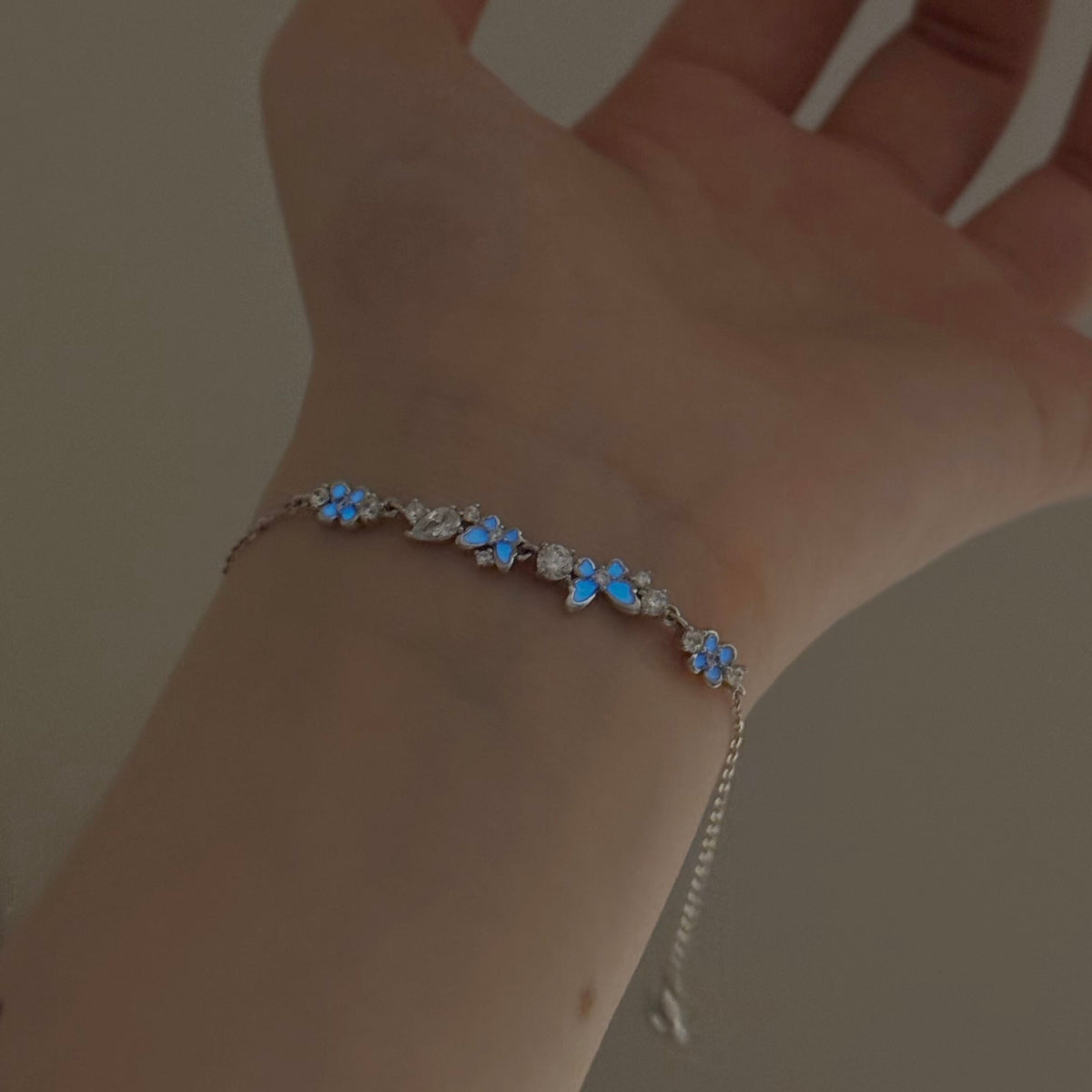 Stellar Dream Garden Butterfly Bracelet