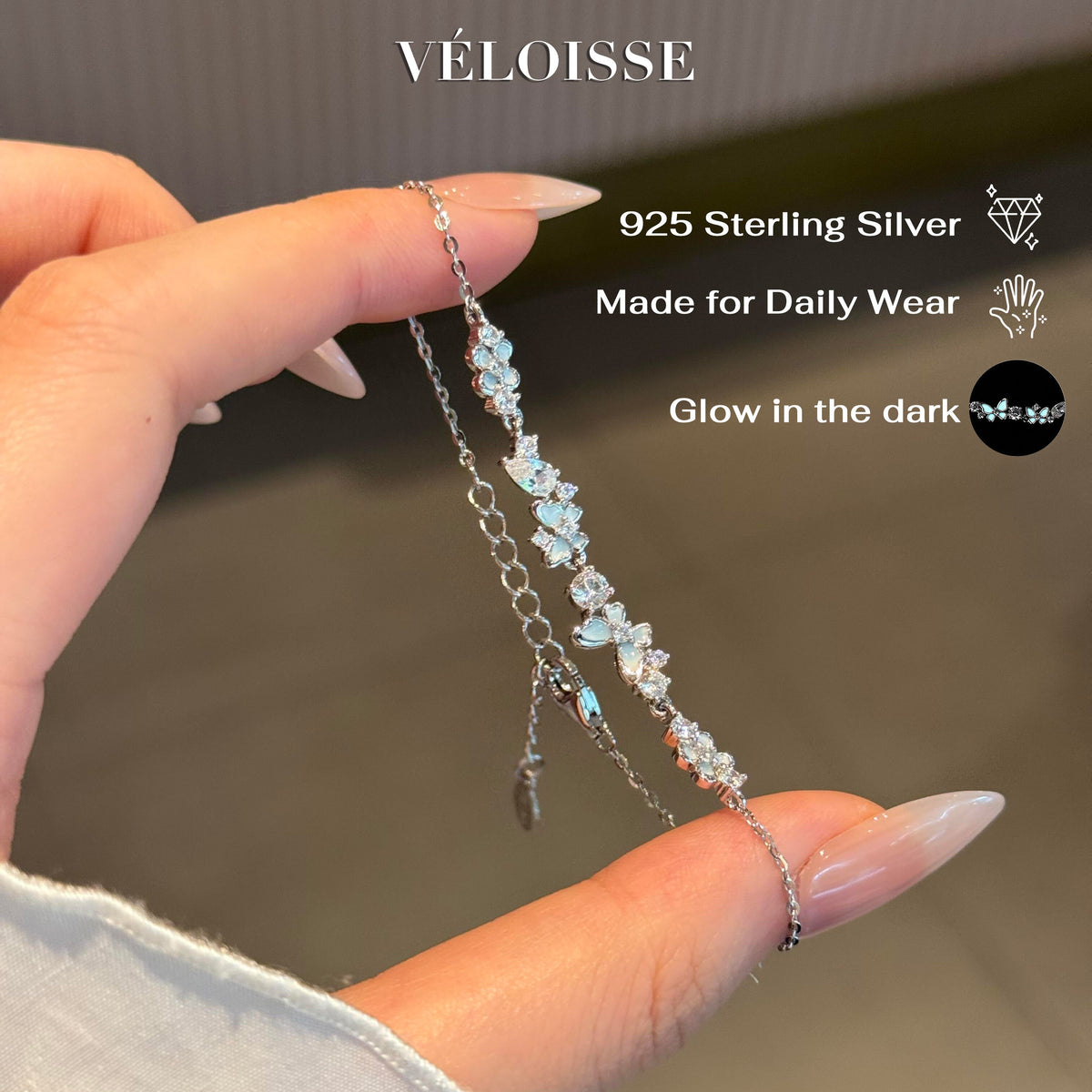 Stellar Dream Garden Butterfly Bracelet