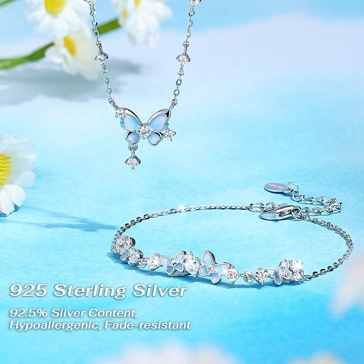 Stellar Dream Garden Butterfly Bracelet