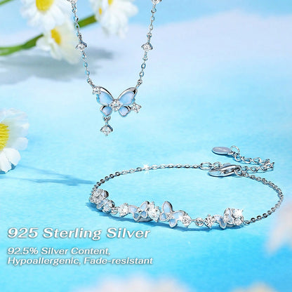 Stellar Dream Garden Butterfly Bracelet