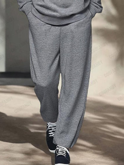 Athleisure Stand Collar 2-Piece Set