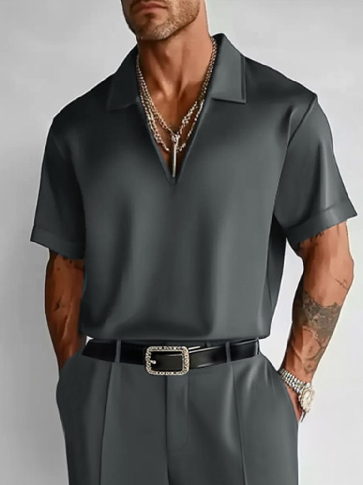 Business Casual Shirt Pants Set
