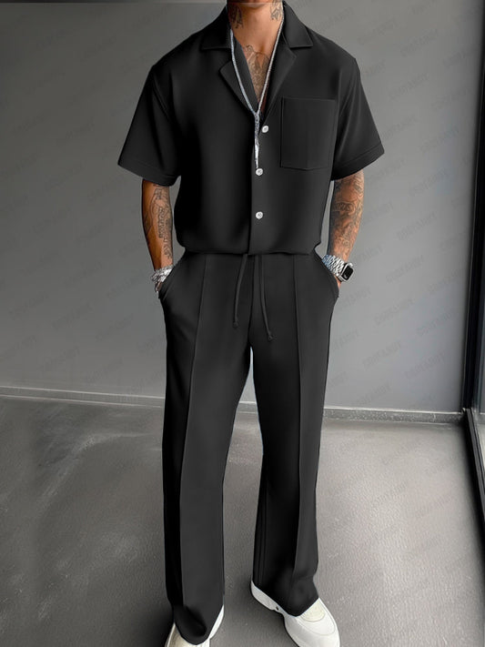 Simple Daily Wear Shirt Pants Set
