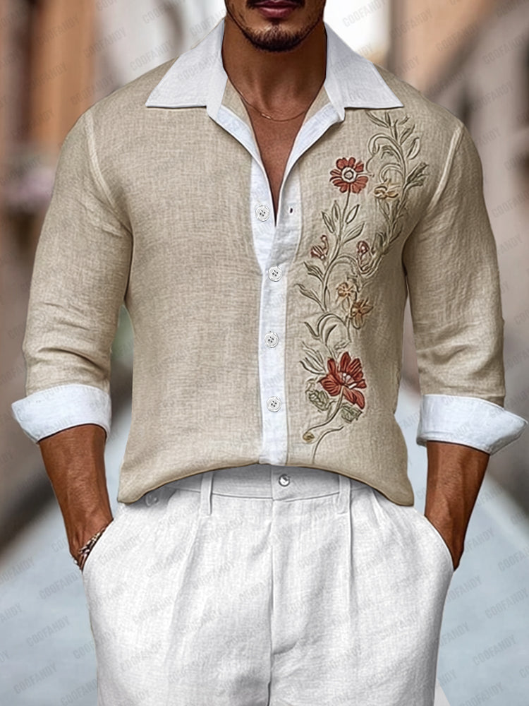 Quality Embroidered 100% Cotton Shirt