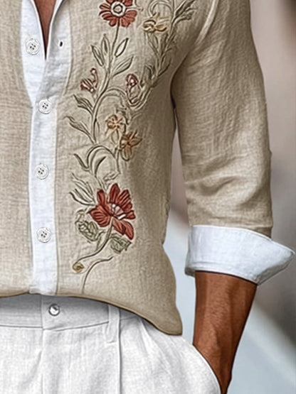 Quality Embroidered 100% Cotton Shirt