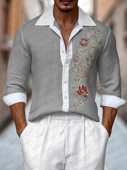 Quality Embroidered 100% Cotton Shirt