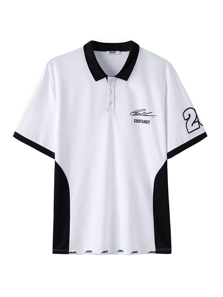 COOFANDY x JGR Colorblock Polo Shirt