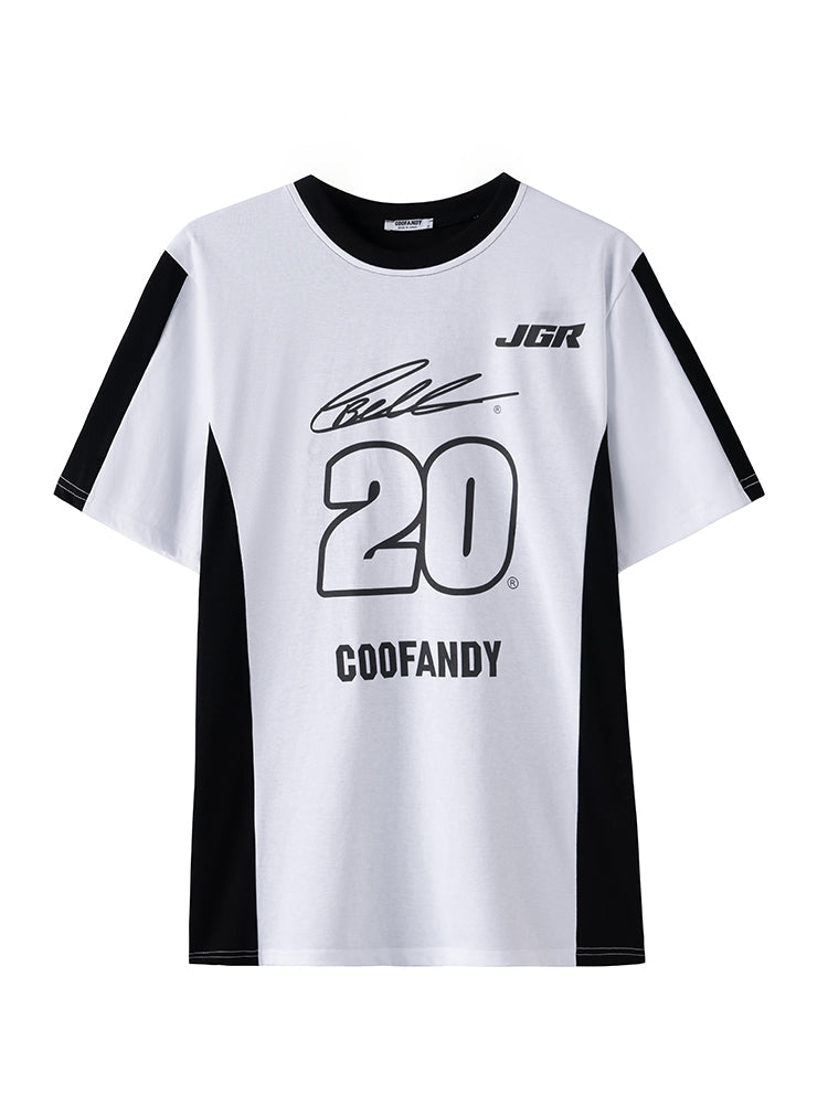COOFANDY × JGR Signature Print Sport Tee