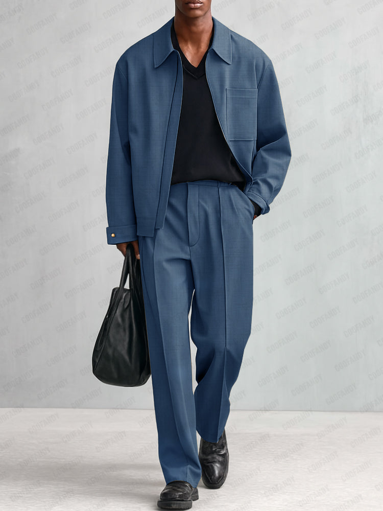 Refined Minimalist Thin 2-Piece Set