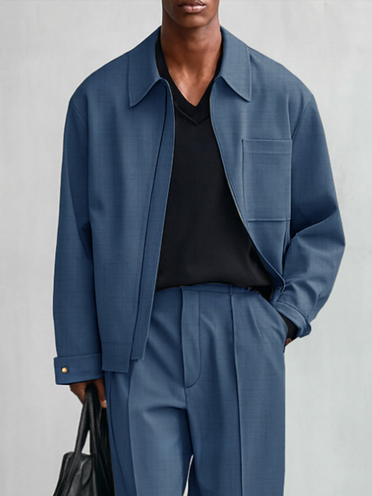 Refined Minimalist Thin 2-Piece Set